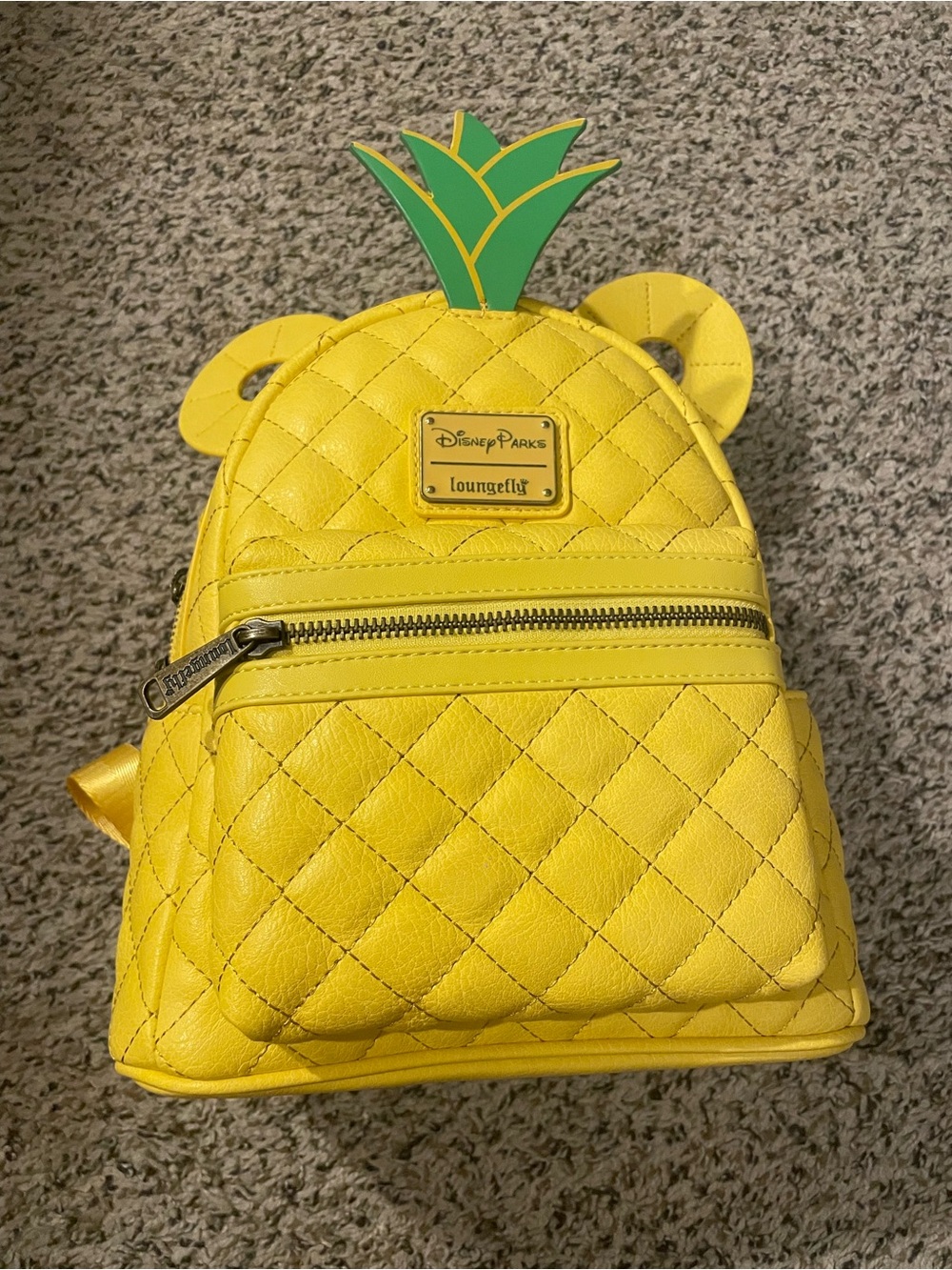 Disney Parks Loungefly Mickey pineapple backpack HTF